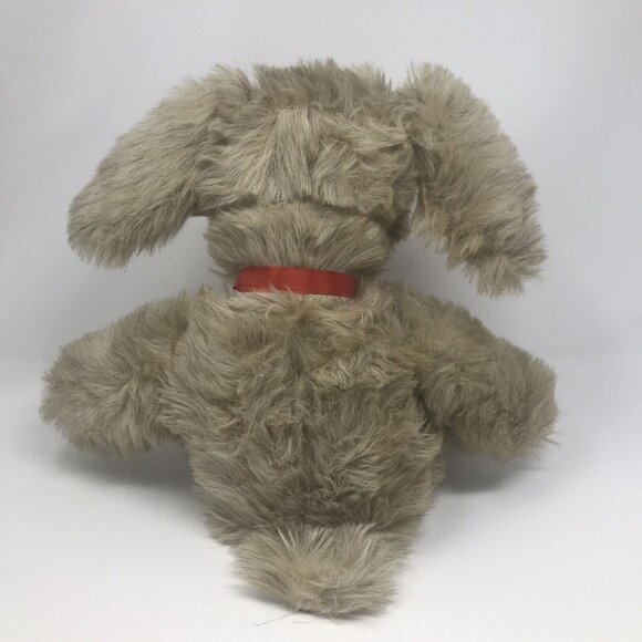 RARE Hudsons Bay Trading Vintage 17" Grey Floppy Ear BUNNY Plush Stuffed Toy - Picture 5 of 12